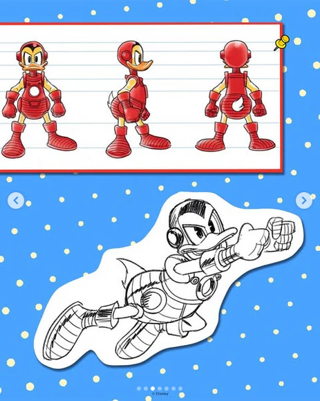 Fumetto Topolino n. 3629 - Paperino diventa Iron-man - flip cover dedicata a What if... ? (Contiene una storia di Pera Toons) - Image 5