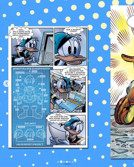 Fumetto Topolino n. 3629 - Paperino diventa Iron-man - flip cover dedicata a What if... ? (Contiene una storia di Pera Toons) - Image 6