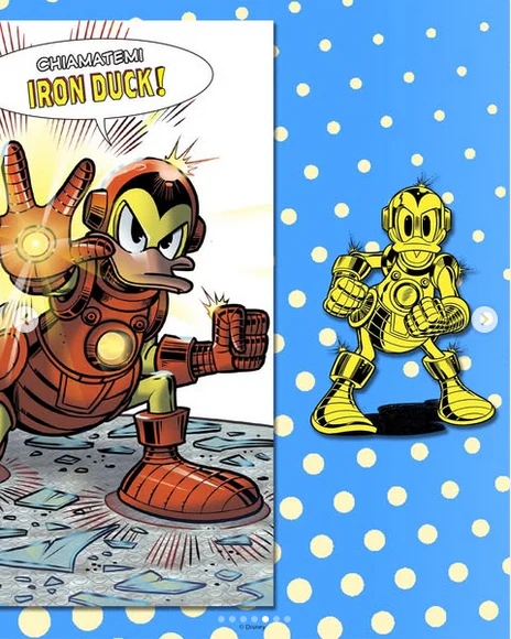 Fumetto Topolino n. 3629 - Paperino diventa Iron-man - flip cover dedicata a What if... ? (Contiene una storia di Pera Toons) - Image 7