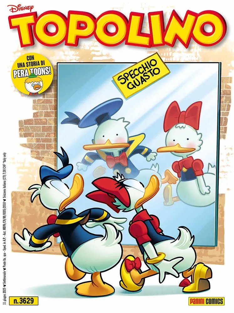 Fumetto Topolino n. 3629 - Paperino diventa Iron-man - flip cover dedicata a What if... ? (Contiene una storia di Pera Toons) - Image 9