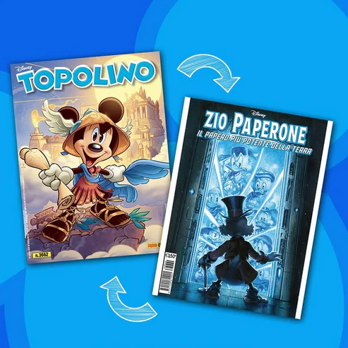 Fumetto Topolino n. 3662 - flip cover di Zio Paperone di Jason Aaron