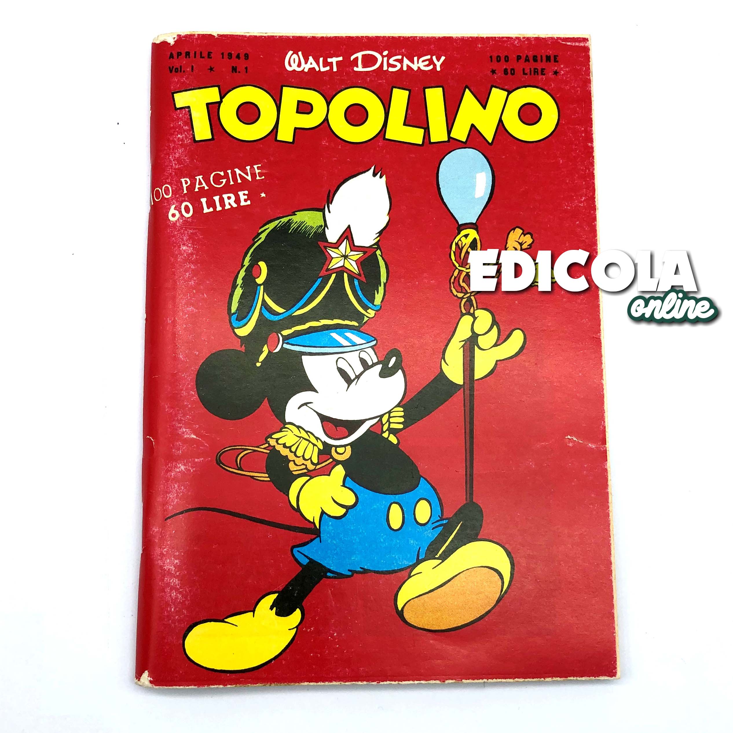 Fumetto TOPOLINO Speciale 2000 + n. 1 RISTAMPA da Collezione 60lire Vintage Raro - Image 4