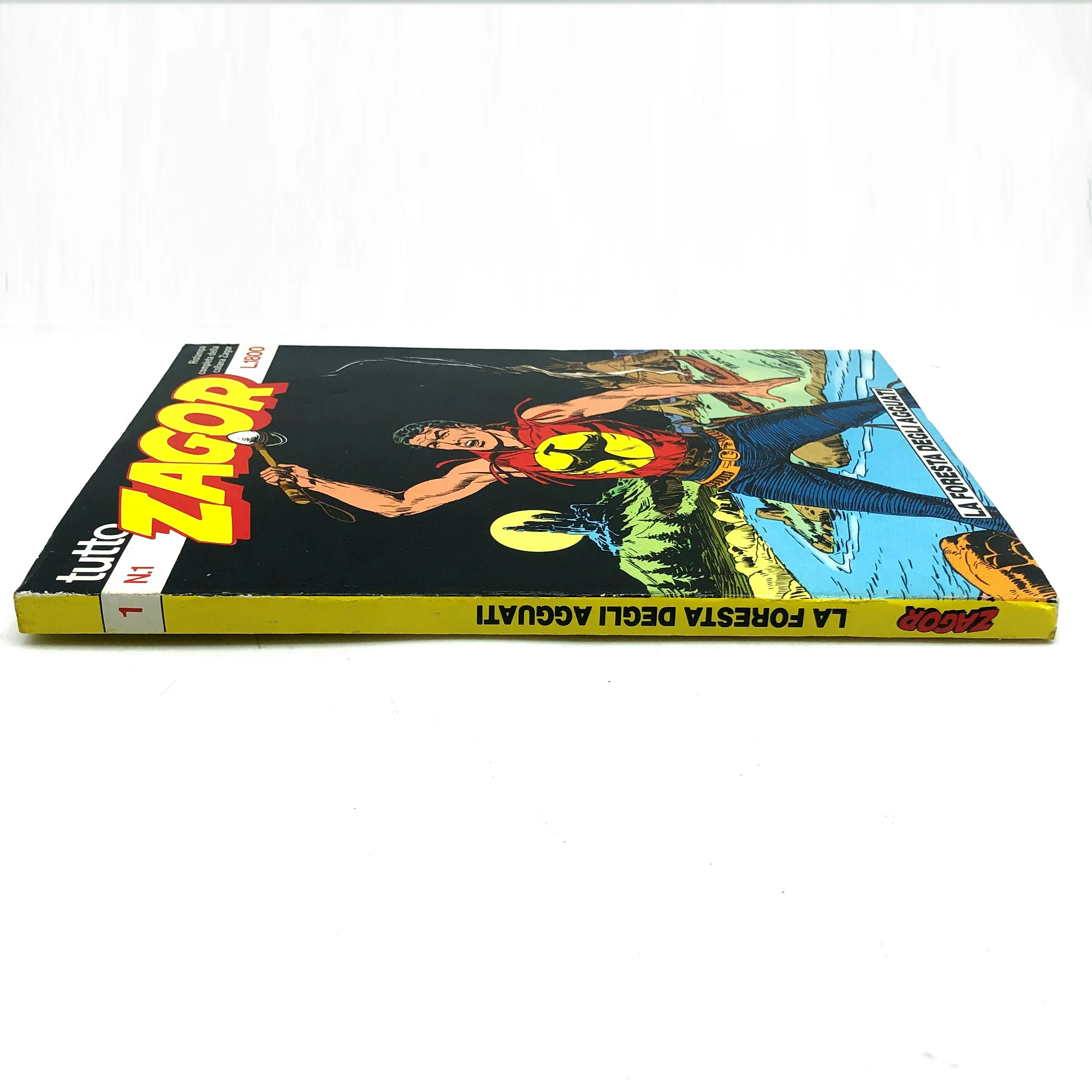 Fumetto Tutto ZAGOR La Foresta degli Agguati numero n 1 Ristampa Daim Press 1986 - Image 4