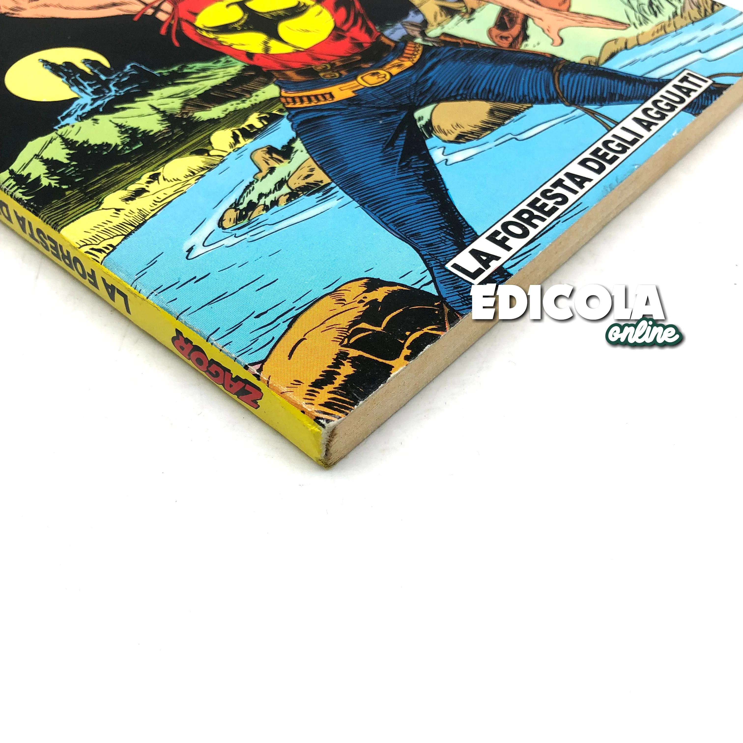 Fumetto Tutto ZAGOR La Foresta degli Agguati numero n 1 Ristampa Daim Press 1986 - Image 5