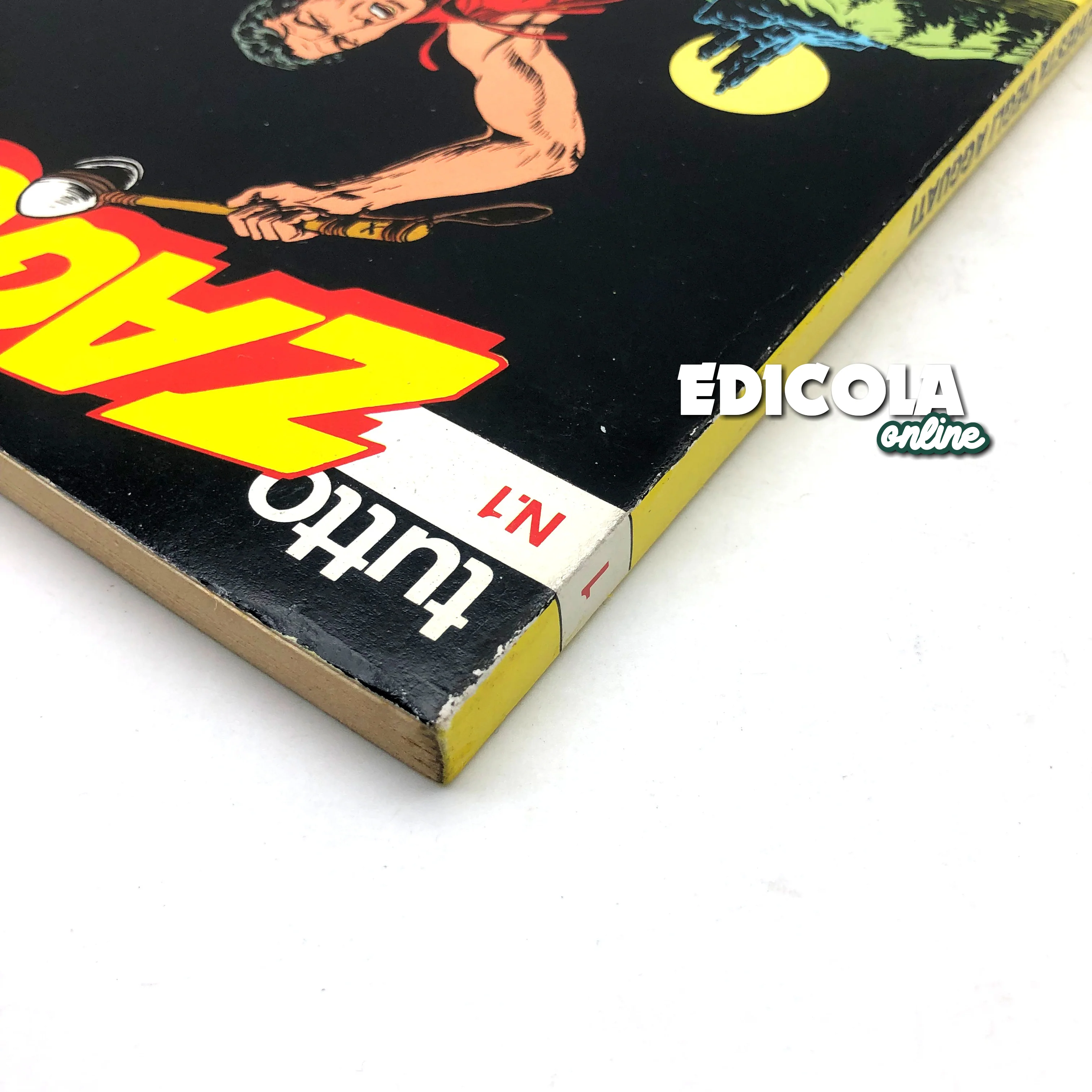 Fumetto Tutto ZAGOR La Foresta degli Agguati numero n 1 Ristampa Daim Press 1986 - Image 8