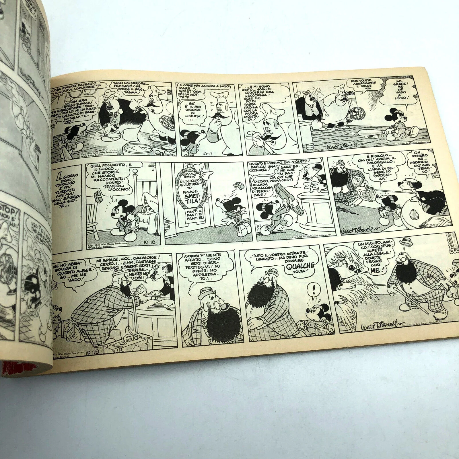 Fumetto Walt Disney TOPO STRIPS Topolino Raro Usato libretto originale Vintage - Image 3