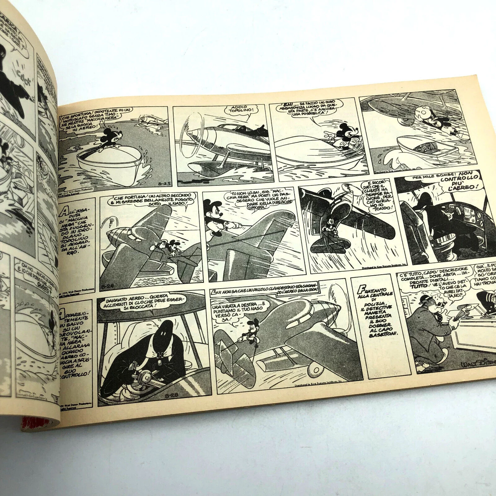Fumetto Walt Disney TOPO STRIPS Topolino Raro Usato libretto originale Vintage - Image 4