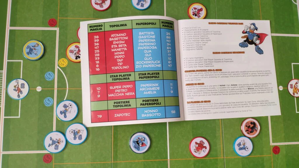 Set Completo 3/3 - Gioco CALISOTA Football CUP con Fumetti di Topolino Speciale Calcio - tutte le uscite - Image 5