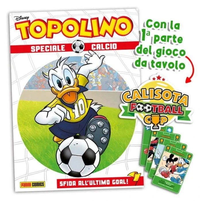 Set Completo 3/3 - Gioco CALISOTA Football CUP con Fumetti di Topolino Speciale Calcio - tutte le uscite - Image 6