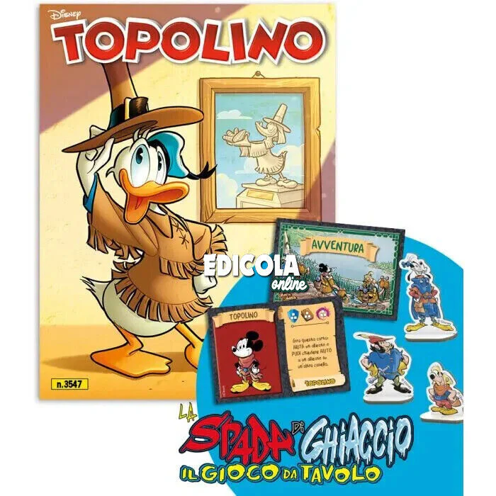 Gioco di società da Tavolo TOPOLINO e la spada di ghiaccio Sigillato Completa - Image 5