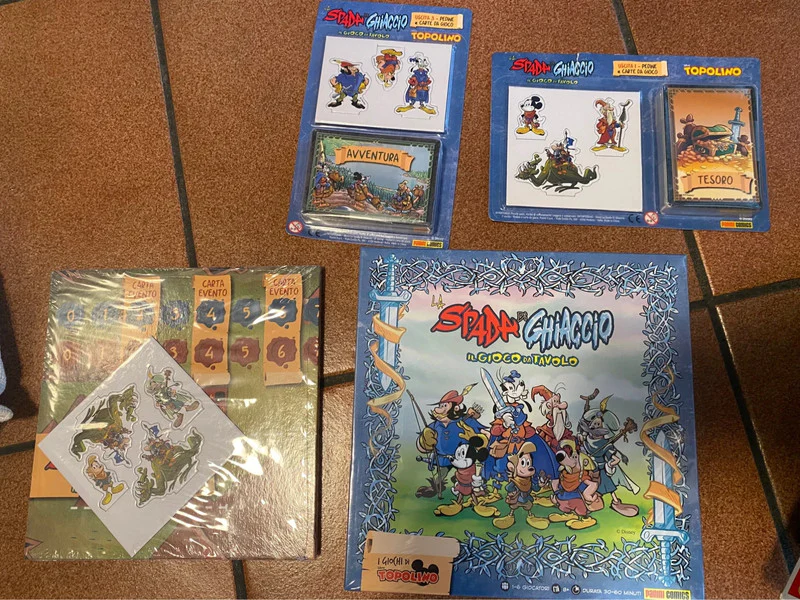 Gioco di società da Tavolo TOPOLINO e la spada di ghiaccio Sigillato Completa - Image 6