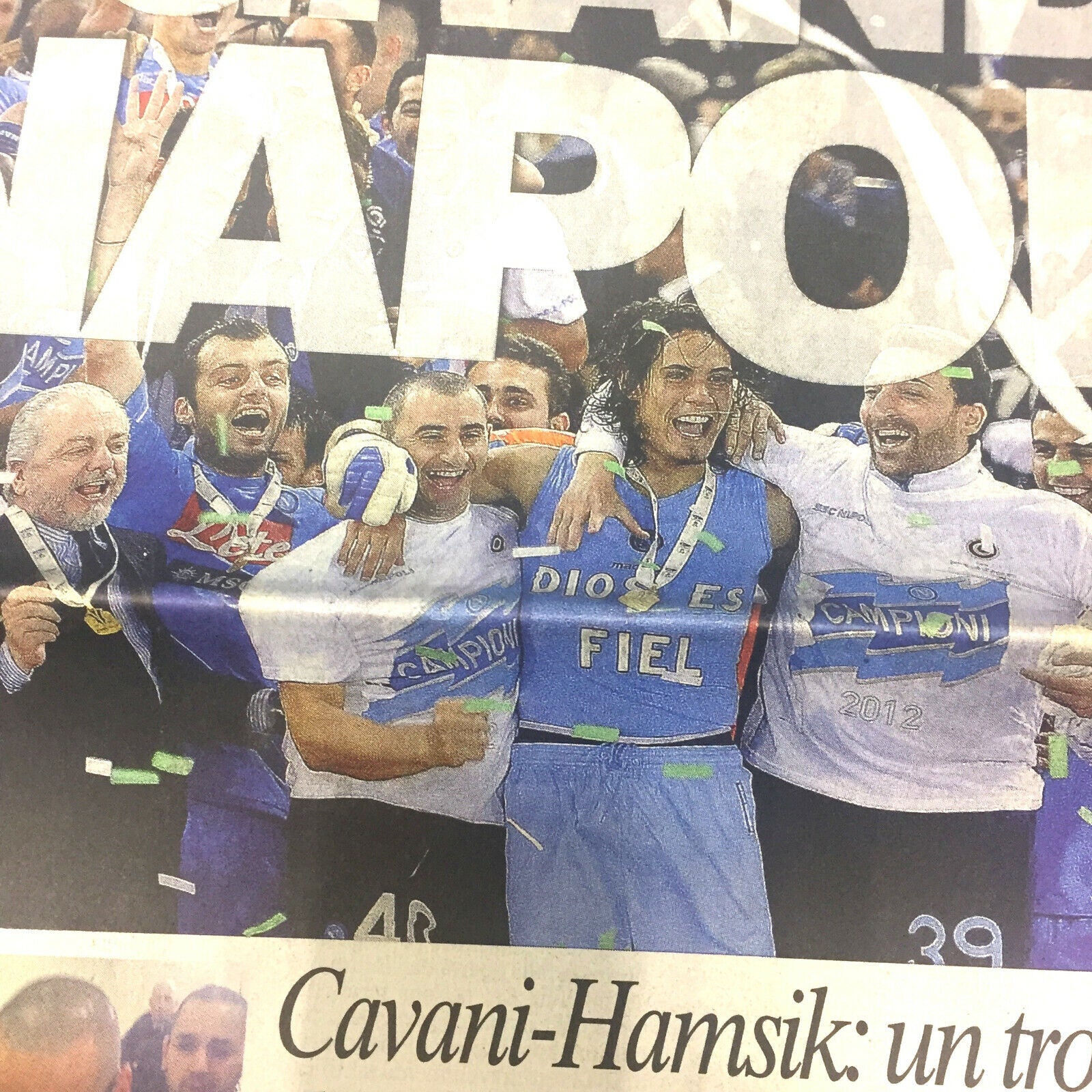 Giornale Corriere dello Sport del 21.05.2012 Il Calcio Napoli Vince Coppa ITALIA - Image 6