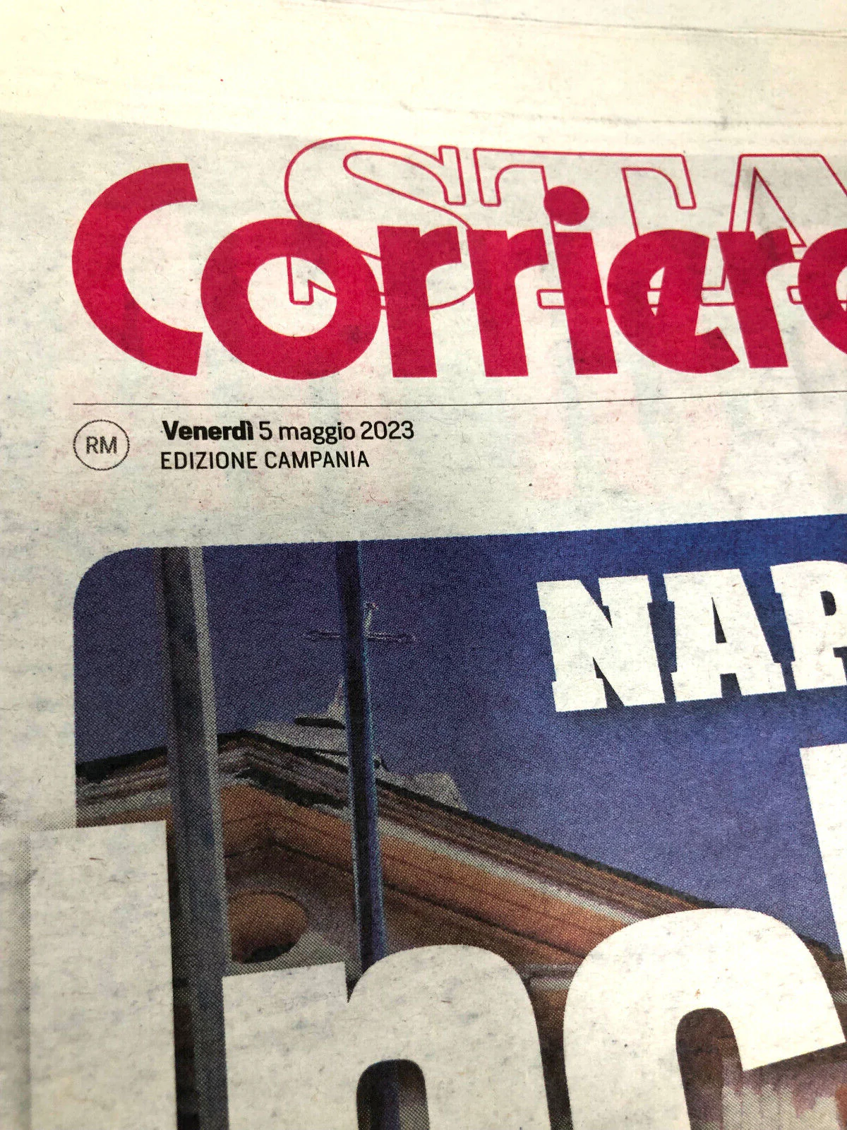 Giornale Corriere dello Sport del 5 Maggio 2023 3 Scudetto Calcio Napoli Osimhen - Image 2