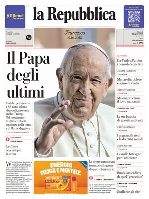 Giornali Edizione speciale Commemorativa della Morte di Papà Francesco - Image 4