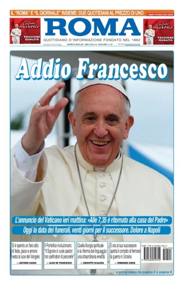 Giornali Edizione speciale Commemorativa della Morte di Papà Francesco - Image 9