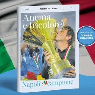 Giornali Quotidiani 4° Scudetto SSC Calcio NAPOLI - Campione d'Italia 2024-25 2025 - Image 15