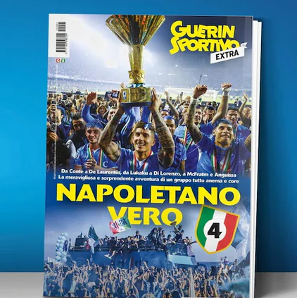 Giornali Quotidiani 4° Scudetto SSC Calcio NAPOLI - Campione d'Italia 2024-25 2025 - Image 16