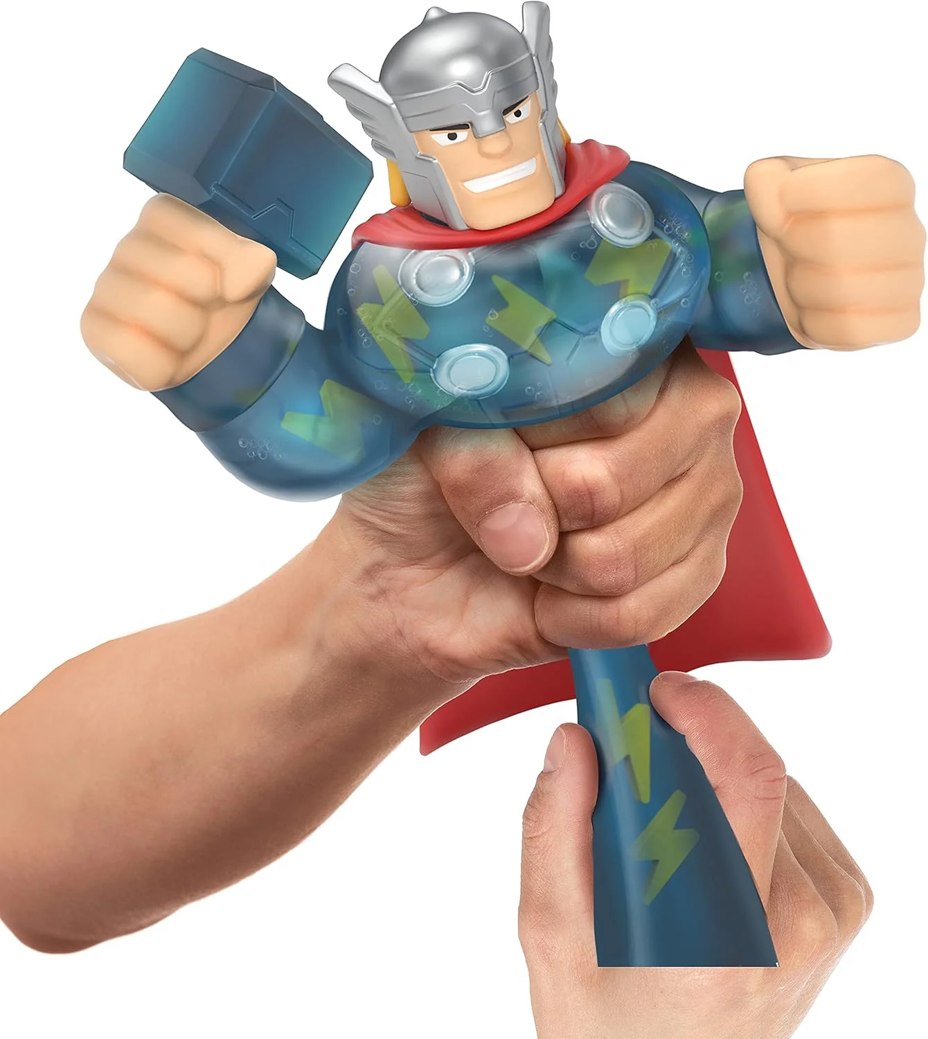 Heroes of Goo Jit Zu - Marvel Hero - Thor Action Figure Squisky - Image 5
