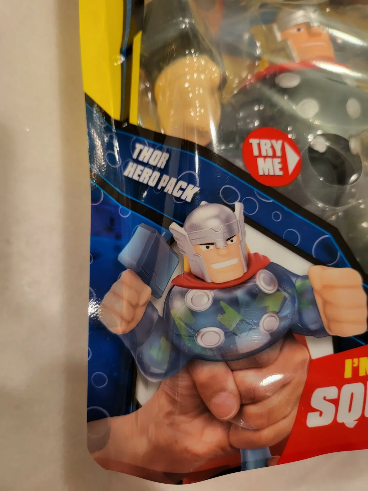 Heroes of Goo Jit Zu - Marvel Hero - Thor Action Figure Squisky - Image 7