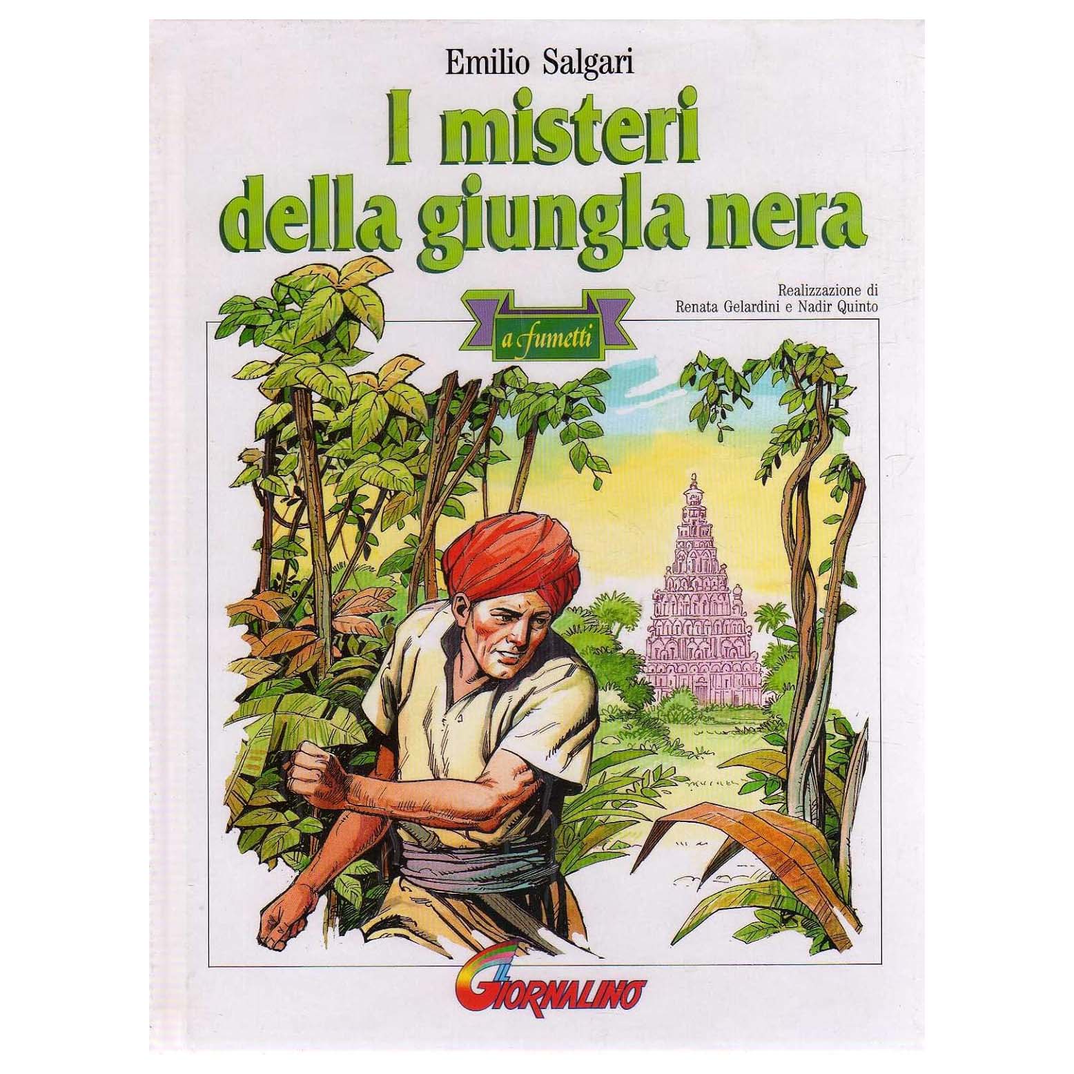 I misteri della giungla nera - Emilio Salgari (Copertina Rigida) 1992