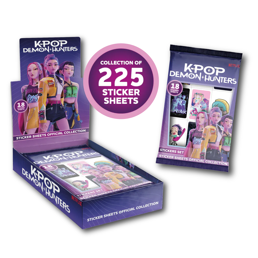 K-Pop Demon Hunters, Sticker Sheets Official Collection - Image 2
