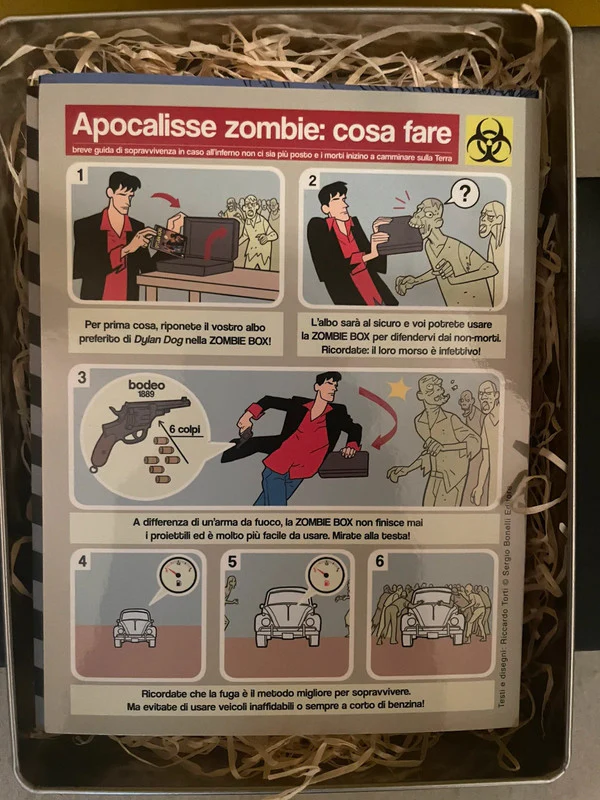 Kit Zombie 666 Silver [SIGILLATO] Dylan Dog numero n. 1 Speciale Box Raro L'Alba dei morti viventi - Image 4
