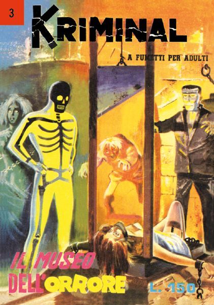 Raccolta Collezione Fumetto KRIMINAL ANASTATICA - Image 6