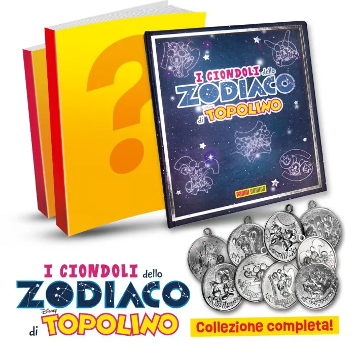 La Magia dello Zodiaco Collezione Ciondoli Zodiacali incluso Fumetto