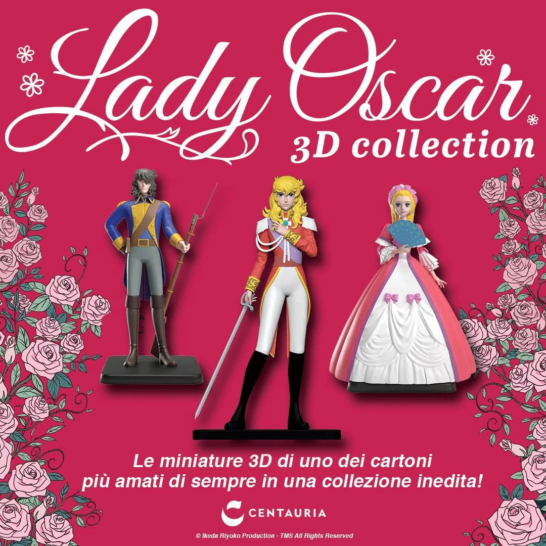Lady Oscar - Personaggi 3D - Centauria 2026