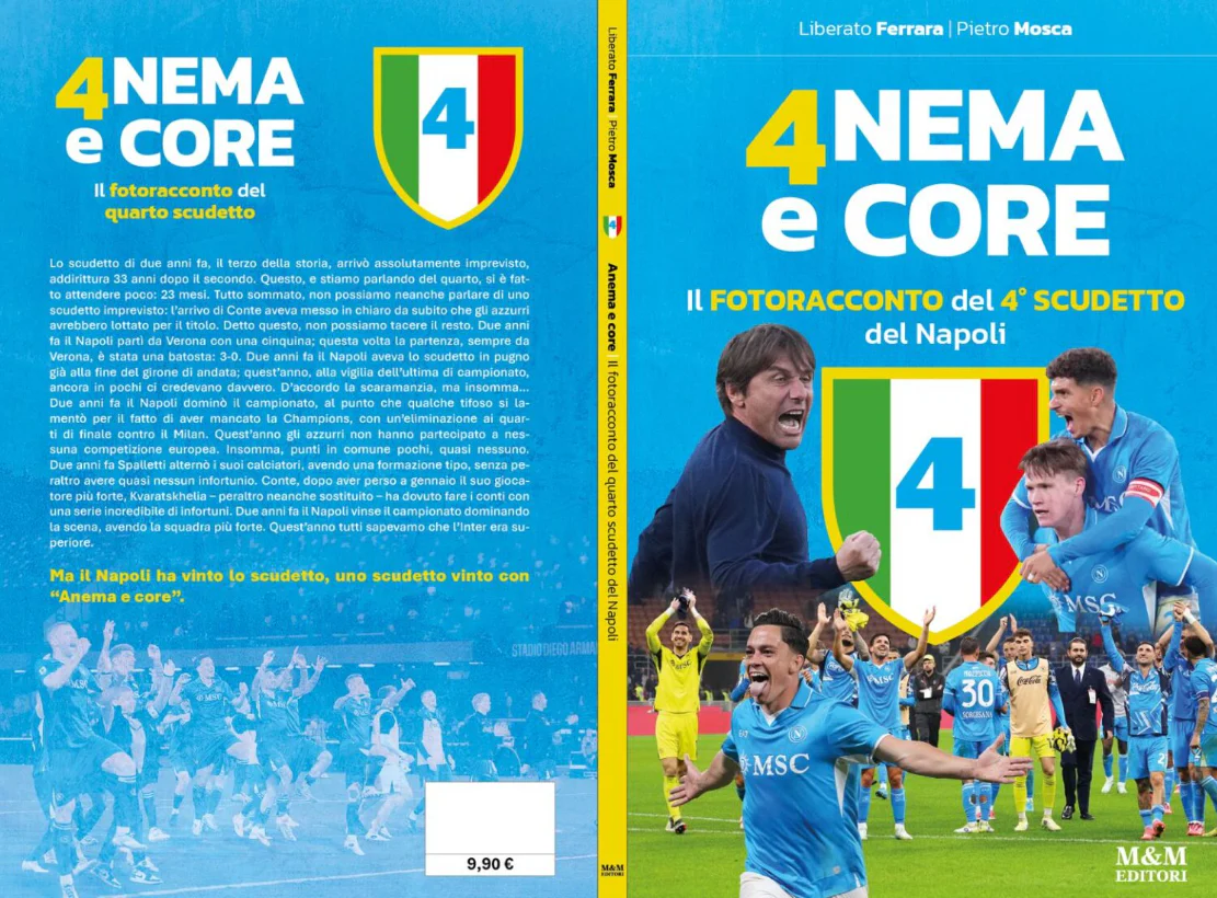 Libro 4NEMA e CORE - Napoli Campione D'Italia 2024-25 - 4° Scudetto - Image 2