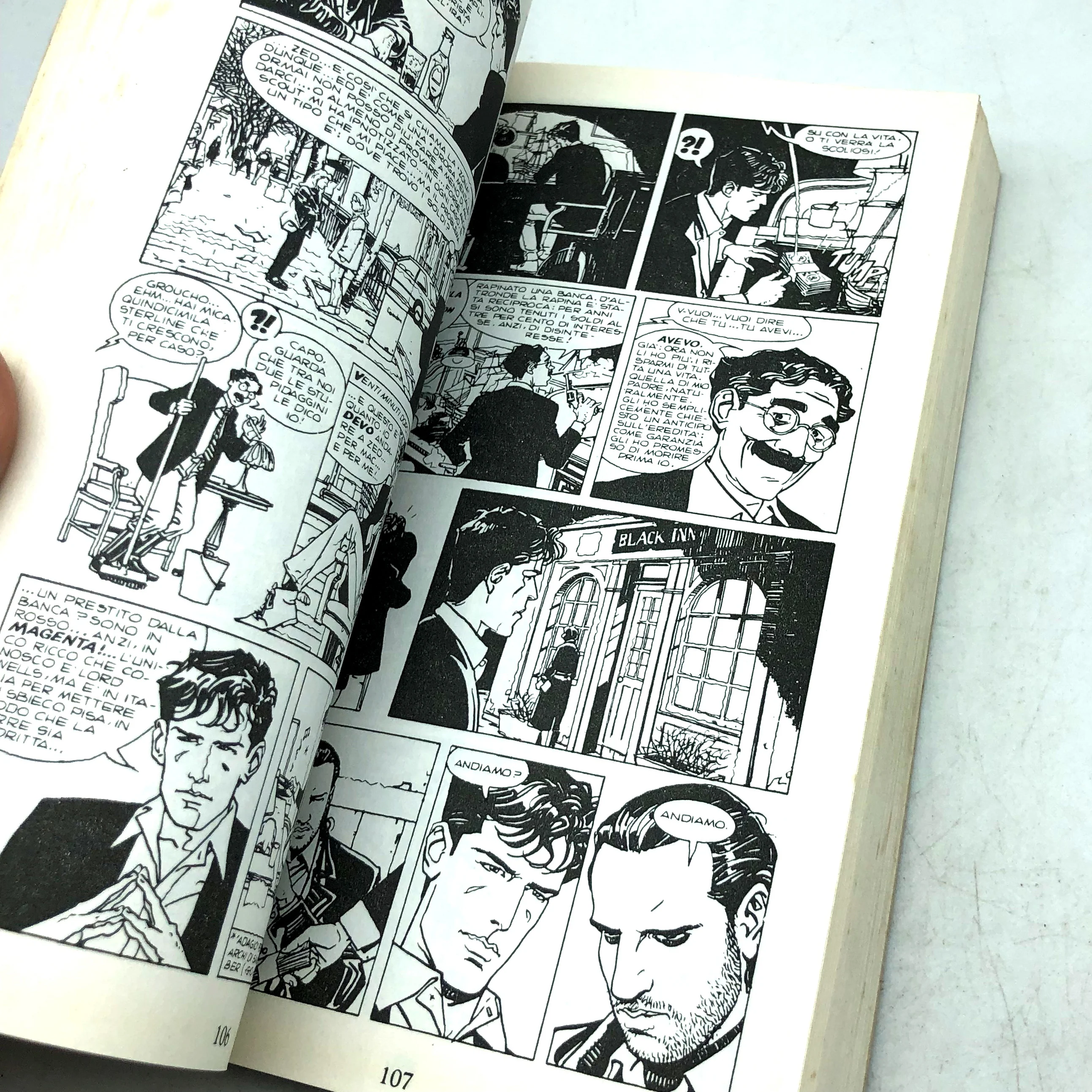 Libro a Fumetti di Dylan Dog - L'Indagatore dell'Incubo di Tiziano Sclavi - I MITI MONDADORI - Image 6