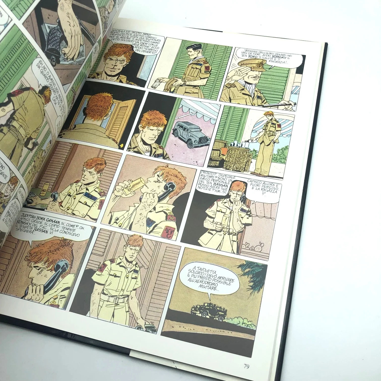 Libro Cartonato a fumetti - Gli Scorpioni del Desetro - Hugo Pratt - Image 4