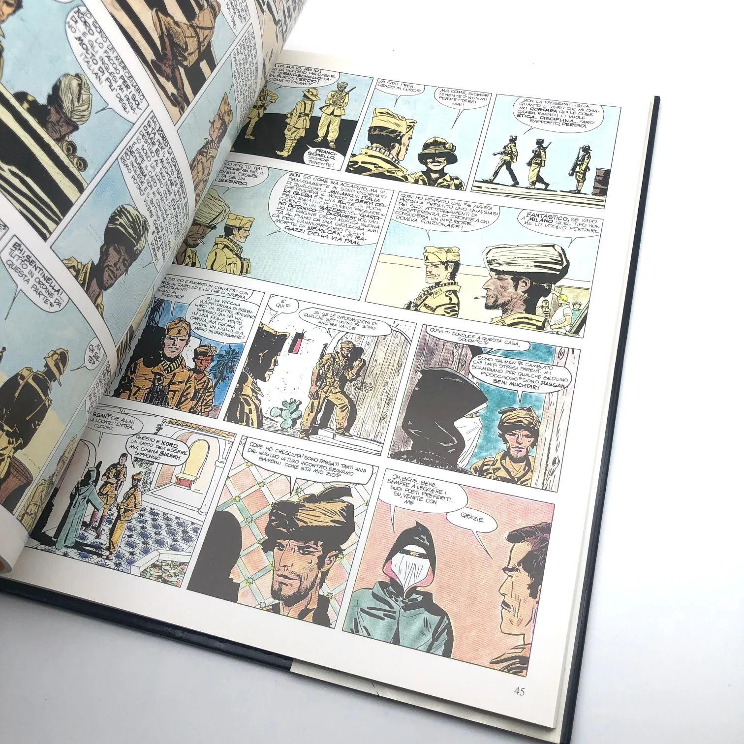 Libro Cartonato a fumetti - Gli Scorpioni del Desetro - Hugo Pratt - Image 5