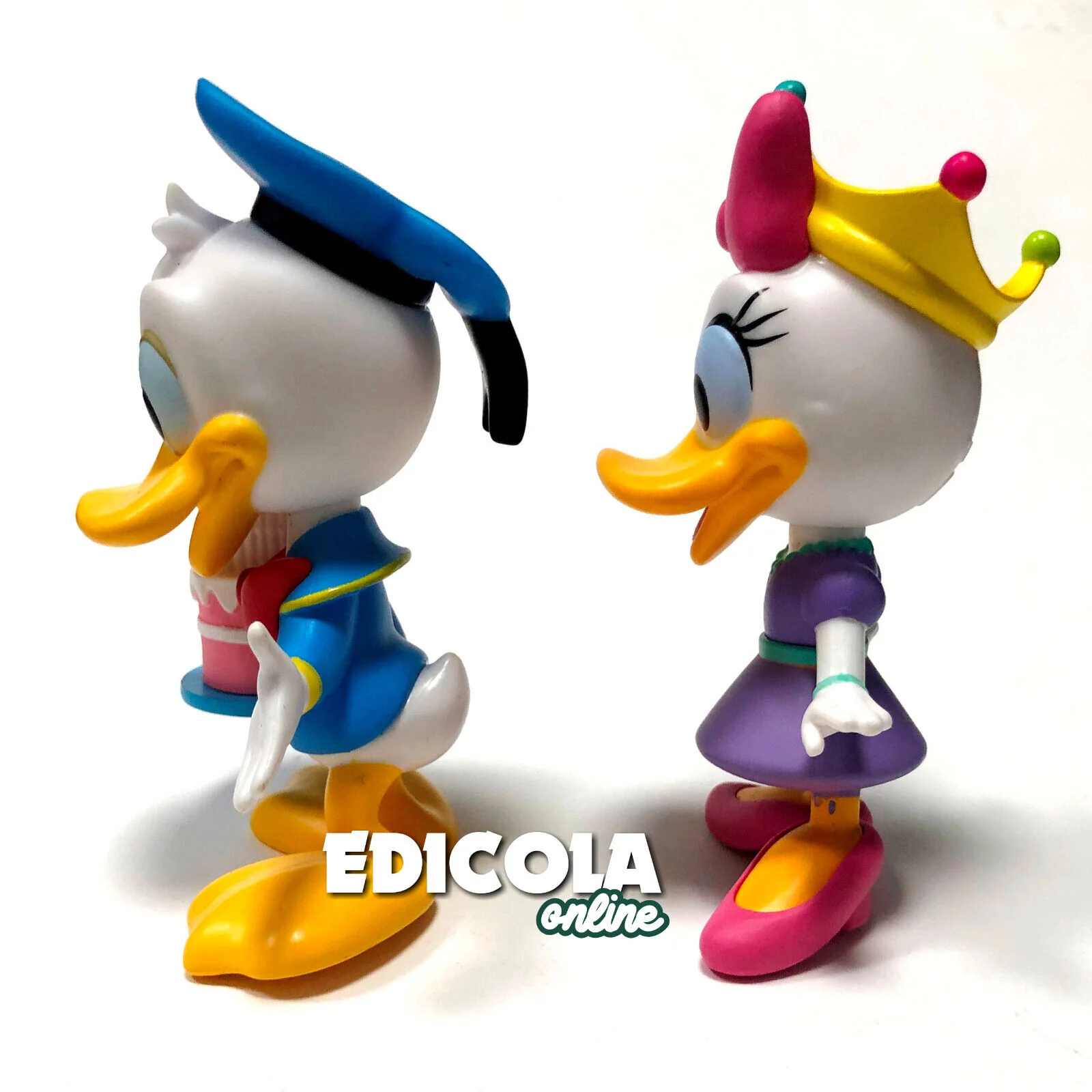 Libro i miei piccoli amici Disney con Statua di Paperino e Paperina Compleanno - Image 4
