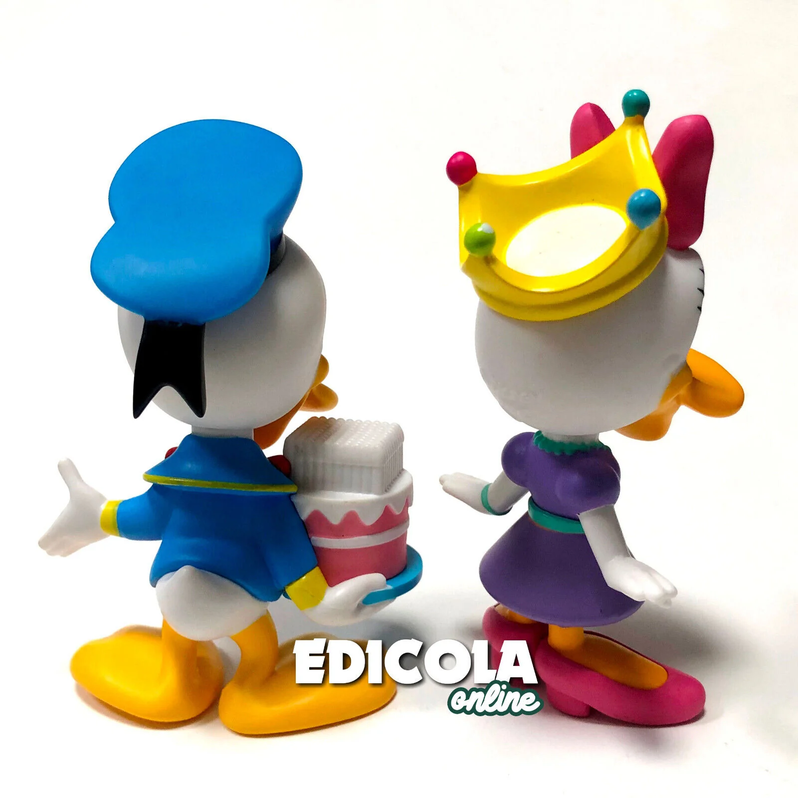 Libro i miei piccoli amici Disney con Statua di Paperino e Paperina Compleanno - Image 5