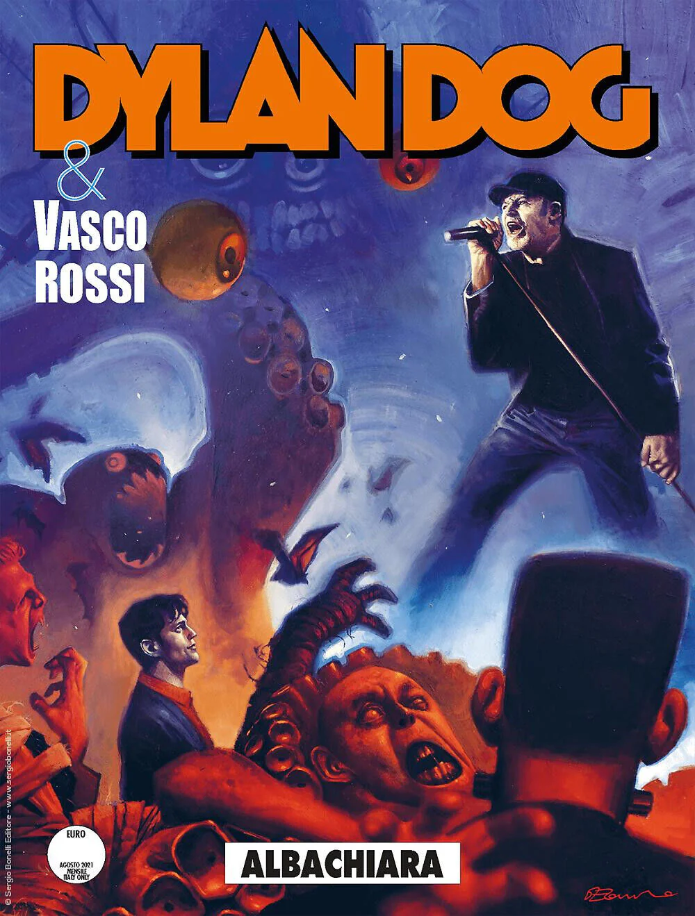 Lotto 3 Fumetti di DYLAN DOG e VASCO ROSSI Serie Completa 1 Prima Edizione Raro - Image 8