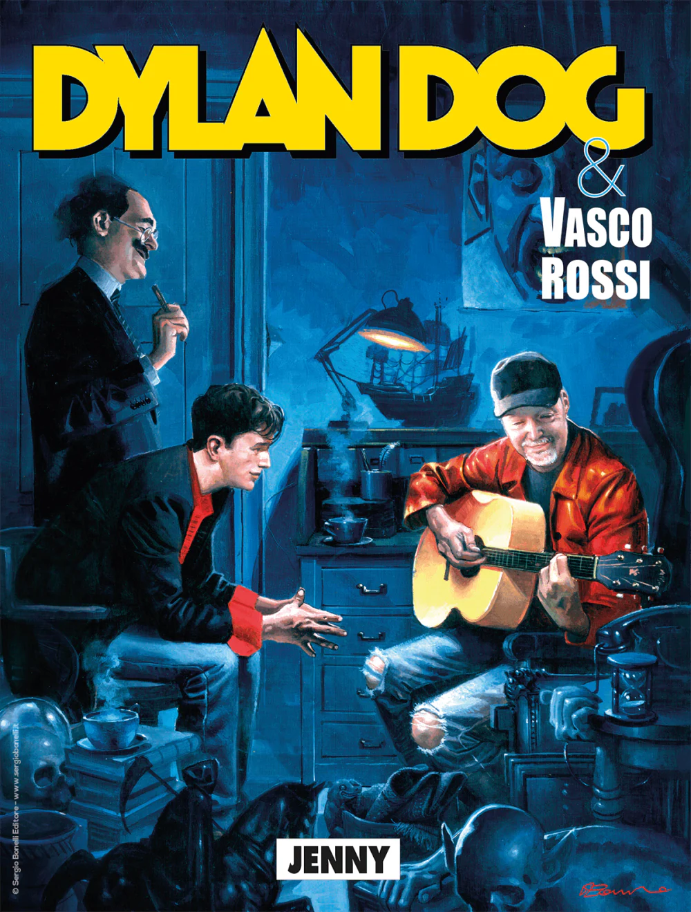 Lotto 4 Fumetti di DYLAN DOG e VASCO ROSSI Serie Completa 1 Prima Edizione Raro - Image 15