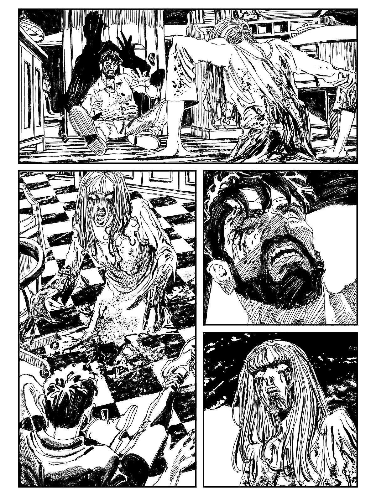 lotto 6x Fumetti di DYLAN DOG CICLO 666 Serie Completa 401 402 403 404 405 406 - Image 18