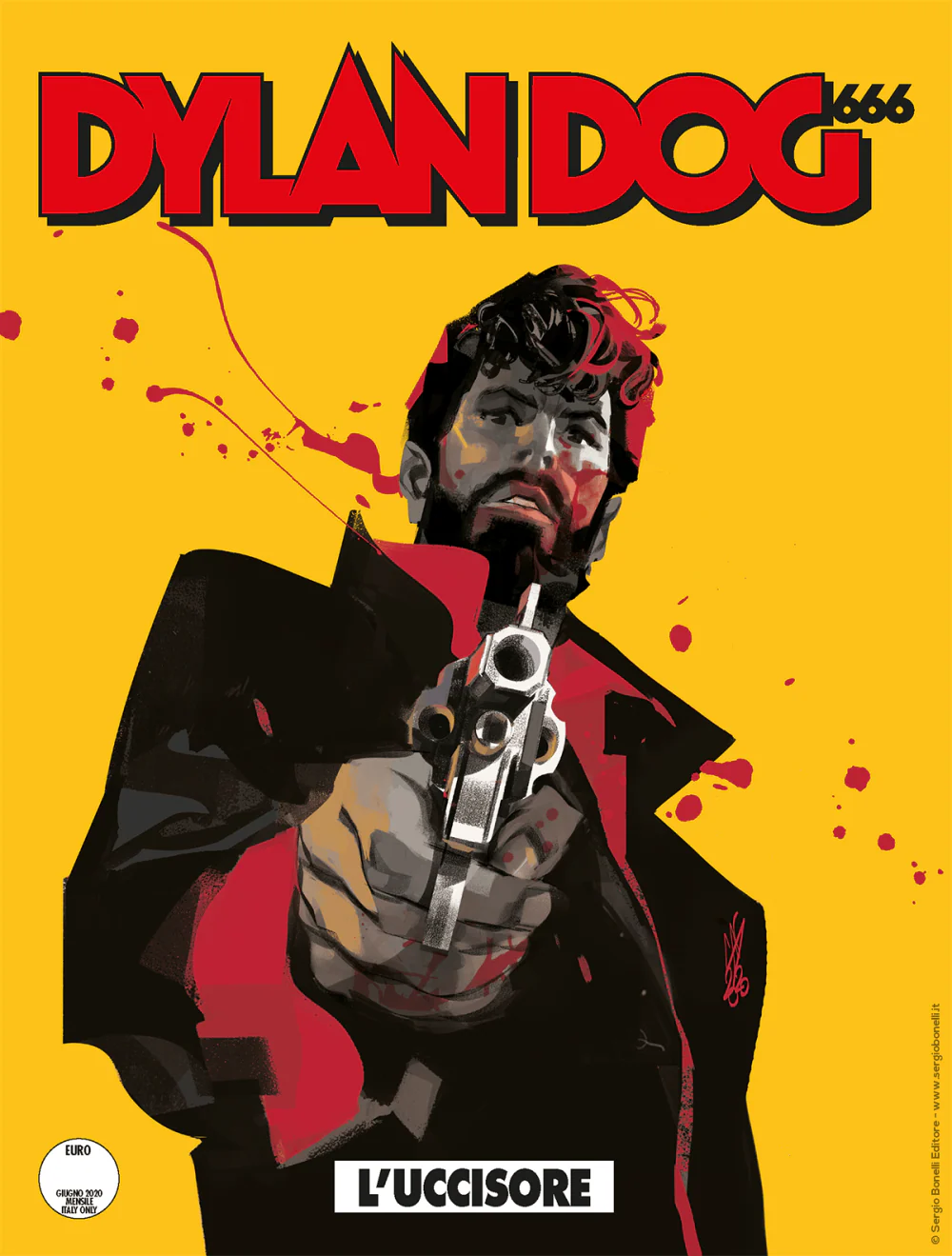 lotto 6x Fumetti di DYLAN DOG CICLO 666 Serie Completa 401 402 403 404 405 406 - Image 19