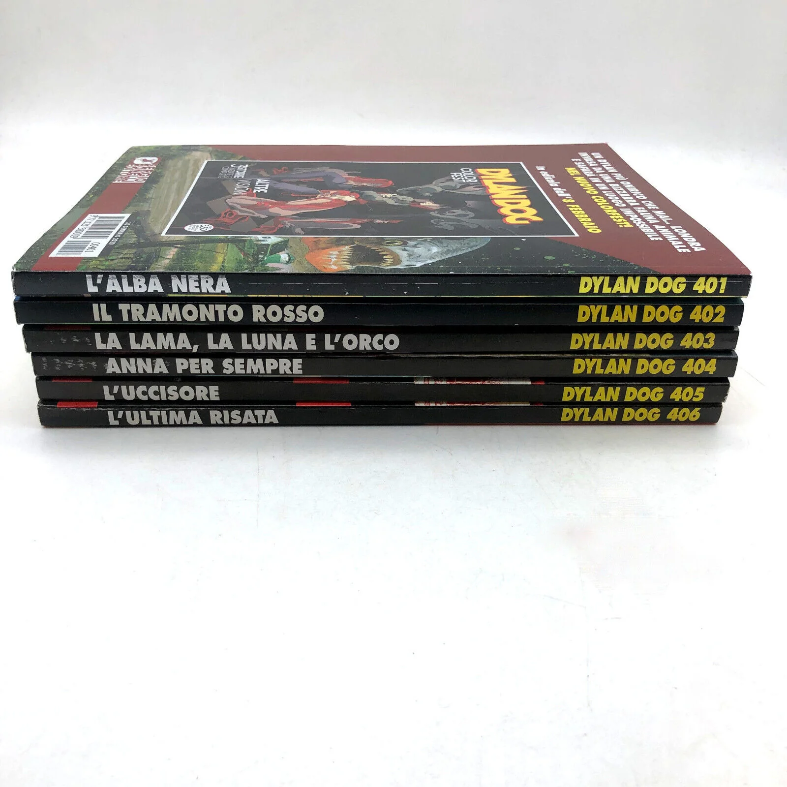 lotto 6x Fumetti di DYLAN DOG CICLO 666 Serie Completa 401 402 403 404 405 406 - Image 4