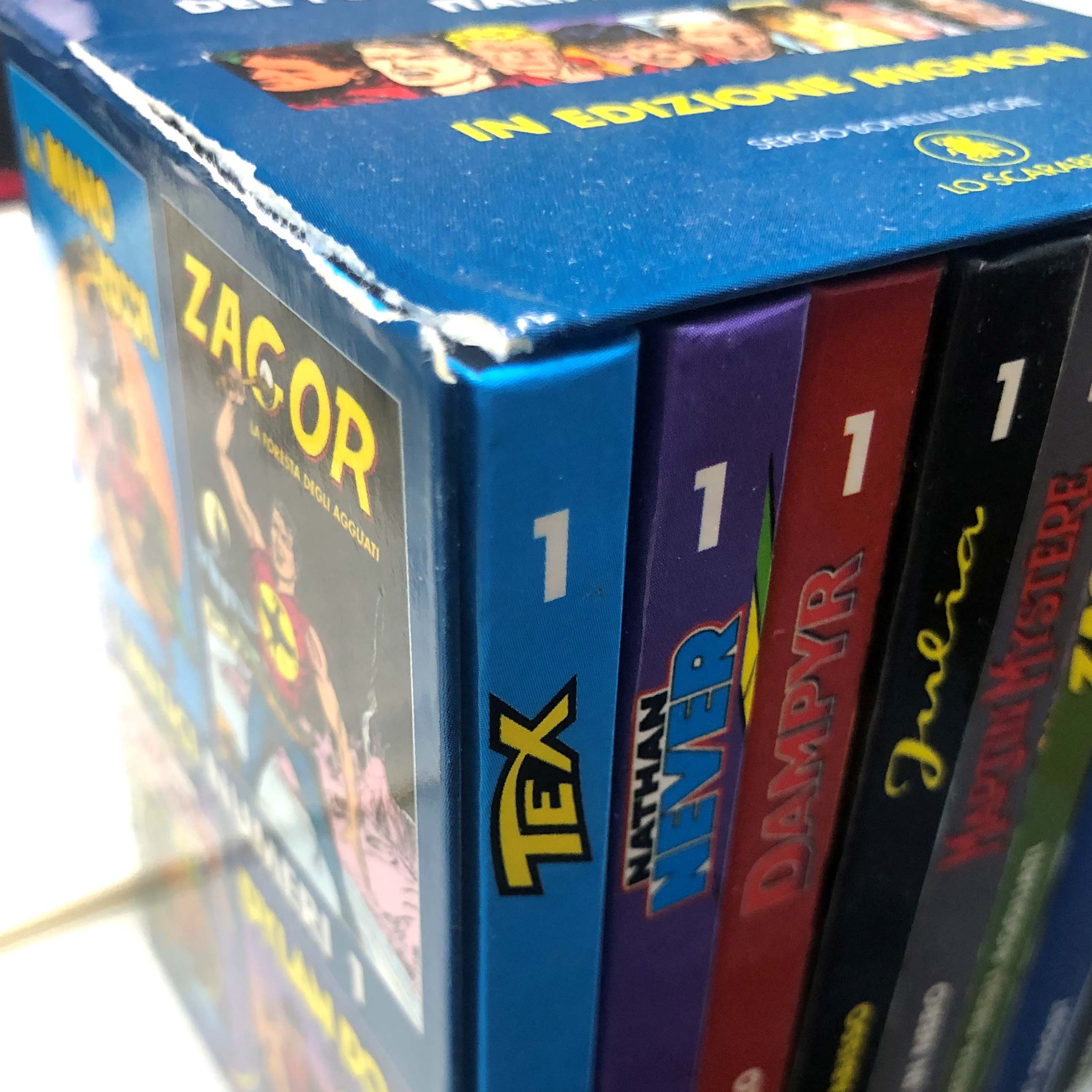 Lotto 8 Fumetti Mignon Lo Scarabeo numeri n. 1 DYLAN DOG NATHAN NEVER ZAGOR TEX - Image 4