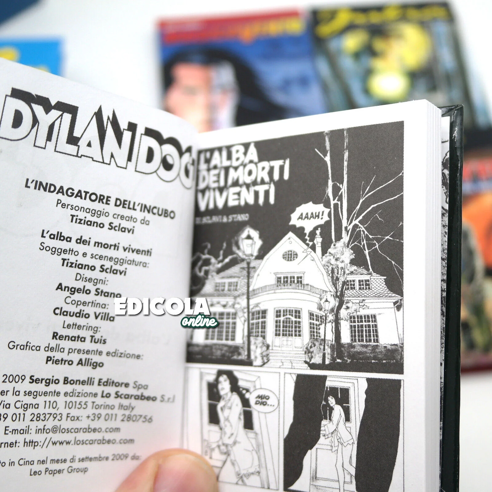 Lotto 8 Fumetti Mignon Lo Scarabeo numeri n. 1 DYLAN DOG NATHAN NEVER ZAGOR TEX - Image 6