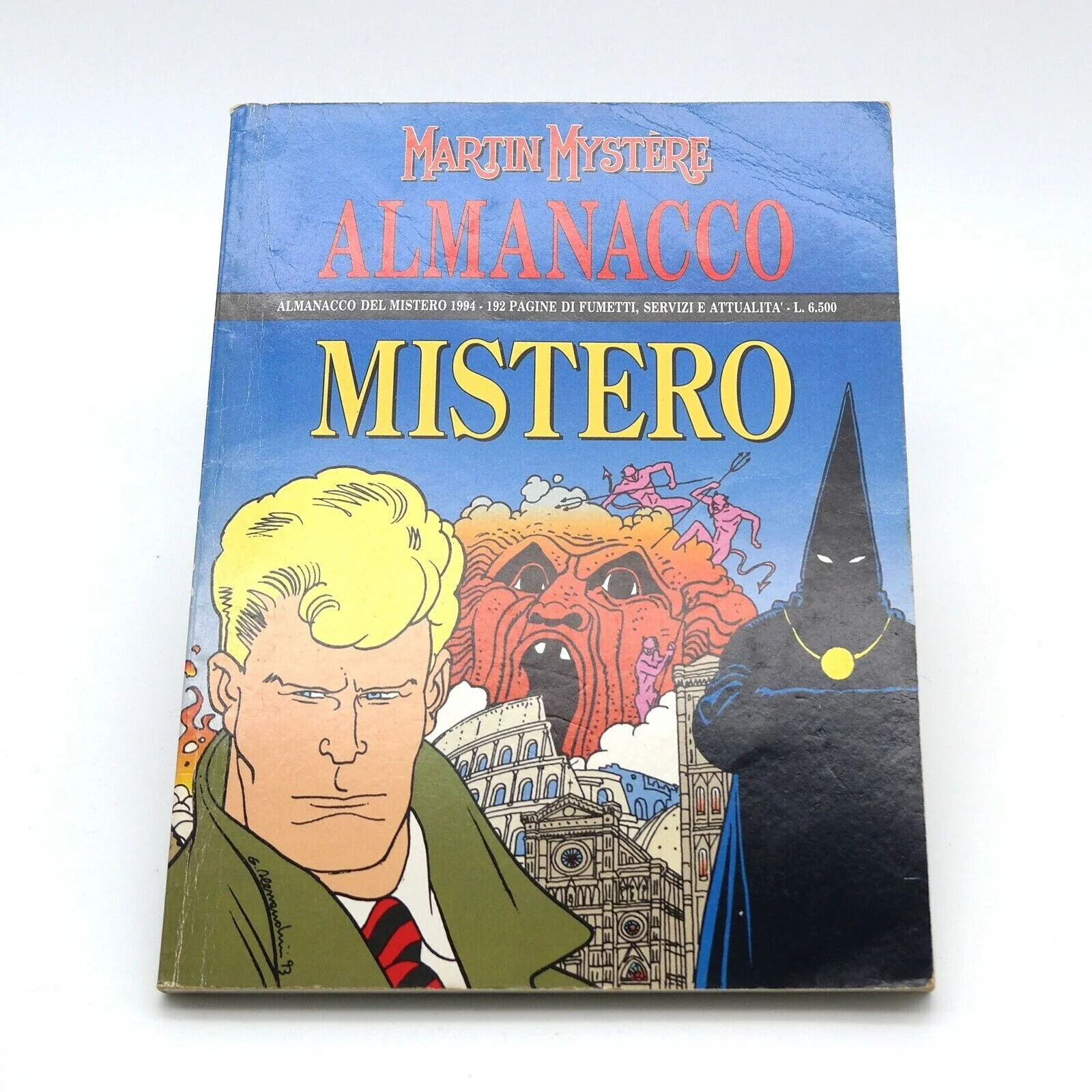 Lotto di 3 Fumetti Almanacco del Mistero 1993 1994 1995 MARTIN MYSTERE Bonelli - Image 3