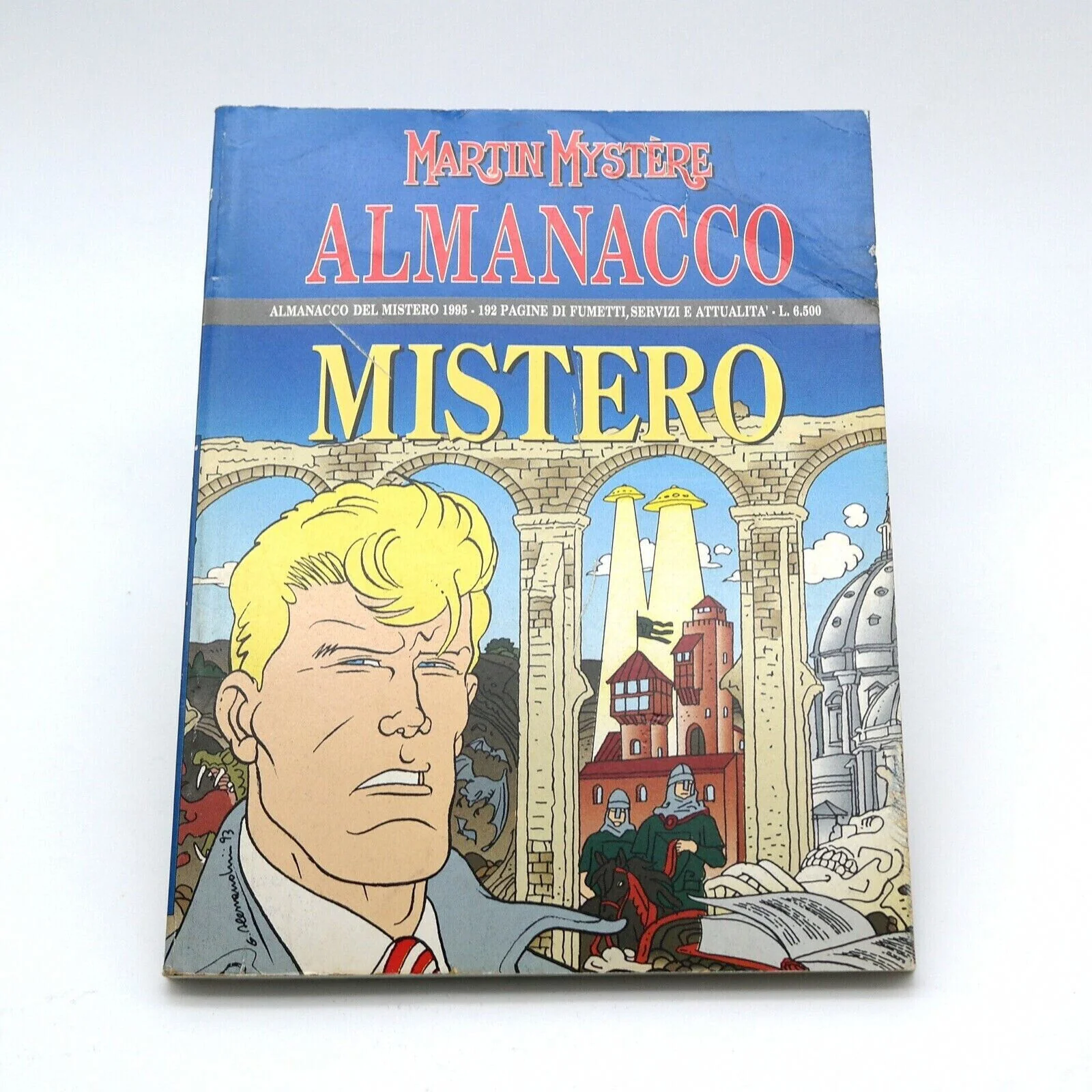 Lotto di 3 Fumetti Almanacco del Mistero 1993 1994 1995 MARTIN MYSTERE Bonelli - Image 4
