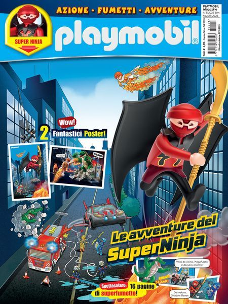 Magazine Playmobil Magazine n. 6 del 2025 + Super Ninja - Image 3