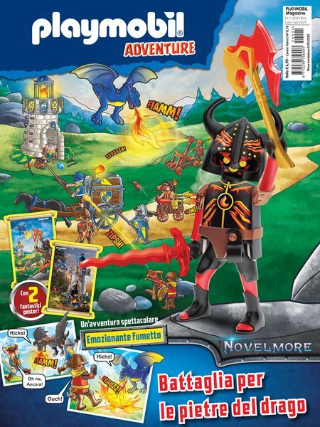 Magazine Playmobil - n.1 del 2025 + New MAGMATHON - Image 3