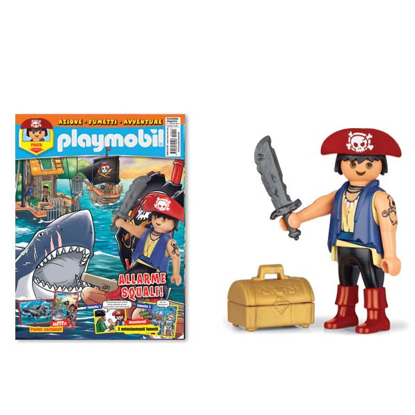 Magazine Playmobil - n.2 del 2025 + Pirata