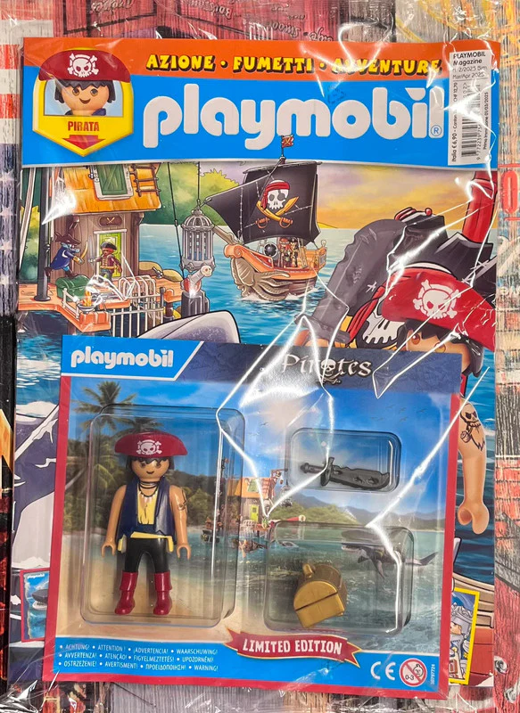 Magazine Playmobil - n.2 del 2025 + Pirata - Image 2