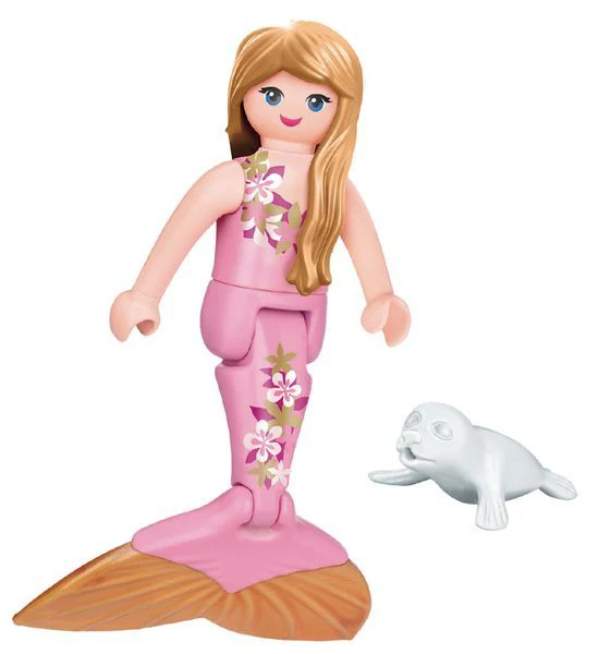 Magazine Playmobil Pink - n.4 del 2024 + Sirena con cucciolo di foca - Image 2