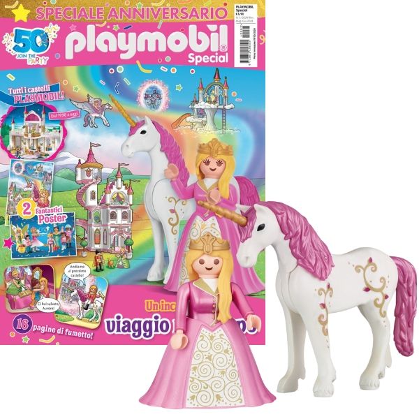 Magazine Playmobil special n. 3 del 2024- Speciale 50° anniversario + Cavallerizza con Unicorno
